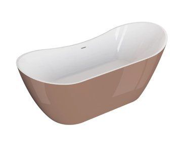 Акриловая ванна Polimat ABI мокко 180х80 см 00633 фото