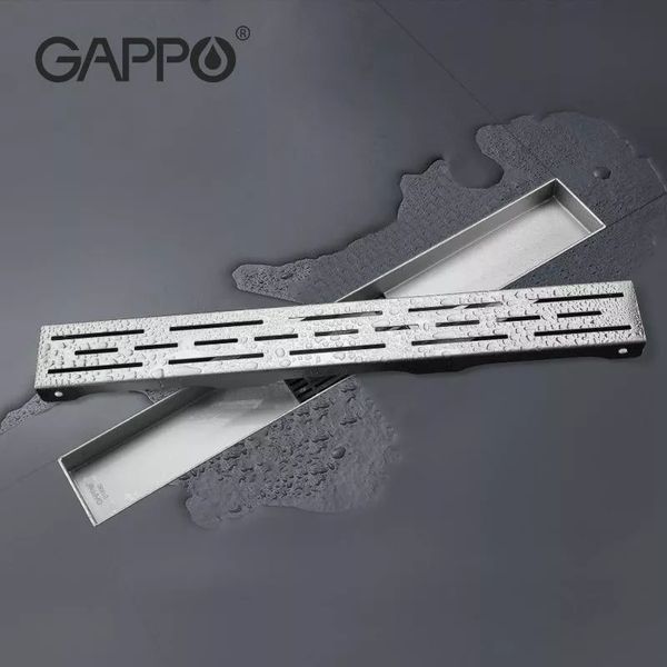 Трап для душу GAPPO G85007-1, 70х500 мм, нержавіюча сталь G85007-1 фото