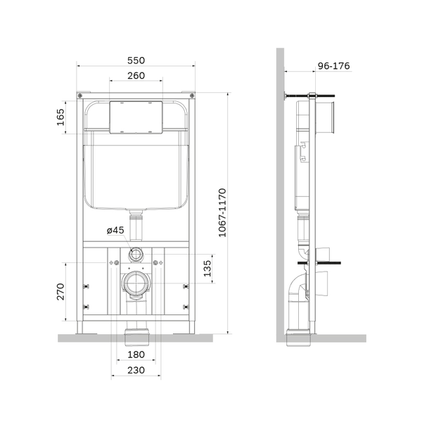 Інсталяція для унітазу AM.PM Fit I012705 I012705 фото