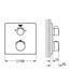 Термостат прихованого монтажу на 2 споживачі Grohe Grohtherm Convent. Concealed 24080000 24080000 фото 2