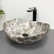 Умивальник (раковина) VBI RONTA DARK GREY STONE MATT накладний VBI-017302 фото 1