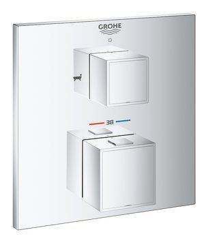 Термостат прихованого монтажу на 2 споживача Grohe Grohtherm Cube 24155000 24155000 фото