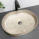 Умывальник (раковина) VBI VERONA 50 BEIGE STONE MATT накладной VBI-011325 фото 1