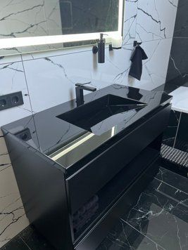 Щільова стільниця з чашею - колір та розмір на вибір 24616-01 фото