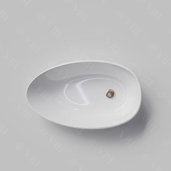 Умывальник (раковина) VBI TRENTO 65 WHITE накладной VBI-011901 фото