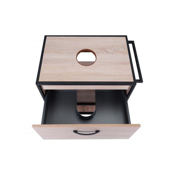 Тумба подвесная Qtap Taurus 600х476х469 Whitish oak со столешницей QT2479TPT603WO SD00046949 фото