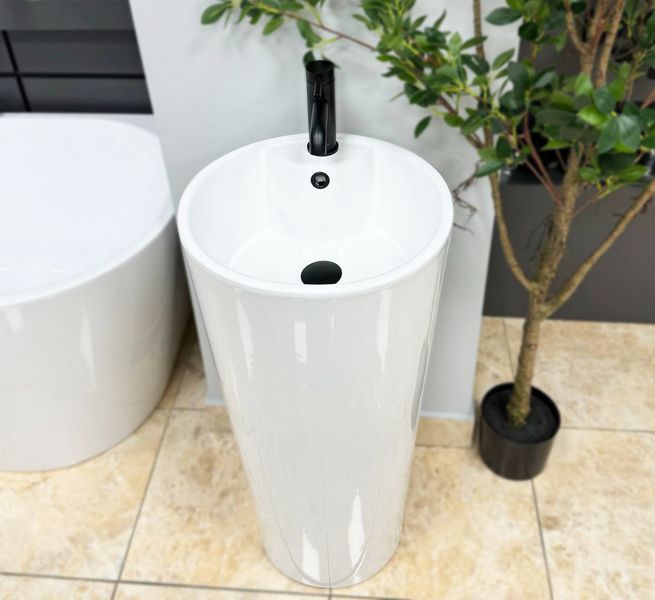Умывальник (раковина) VBI BOLONIA WHITE напольный VBI-019000 фото