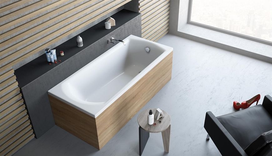 Ванна Radaway Kea 170x75 з ніжками + сифон R135L (WA1-04-170x075U) WA1-04-170x075US фото
