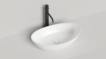 Умивальник глянцевий WGT DEA 395х190х565 100123371 фото