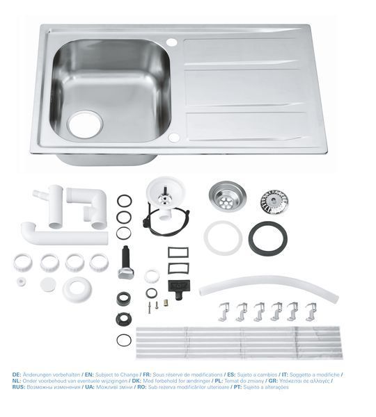 Кухонна мийка Grohe EX Sink K400 31566SD0 31566SD0 фото