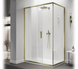 Liberta ADMIRA угловая душевая кабина (brushed gold) liberta4 фото 1