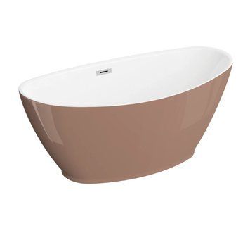 Акриловая ванна Polimat MANGO мокко 150х75 см 00635 фото