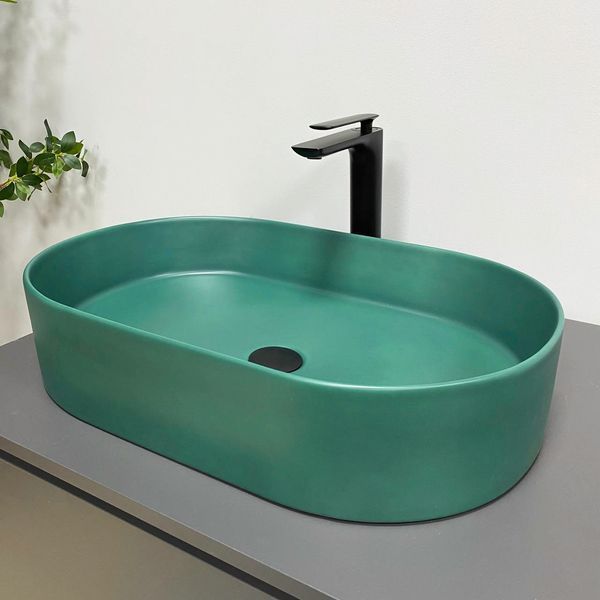Умывальник (раковина) VBI VERONA 60 EMERALD MATT накладной VBI-011327 фото