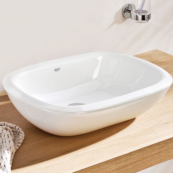 Умывальник на столешницу Grohe Eurostyle 50x38, белый альпин (39216000) 39216000 фото