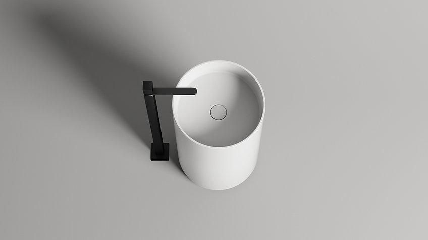 Умывальник глянцевый WGT ELEGANZA 01 450х820х450 100123357 фото