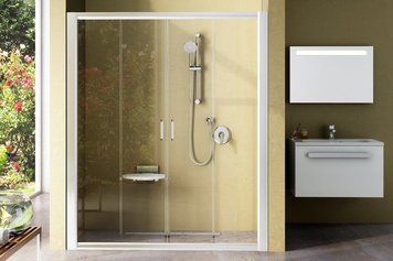 Душові двері Ravak BLDP4- 140 Білий TRANSPARENT 0YVM0100Z1 фото