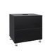 Тумба напольная Qtap Tern 700х616х469 Matt black со столешницей QT1780TNL702MB SD00045077 фото 1