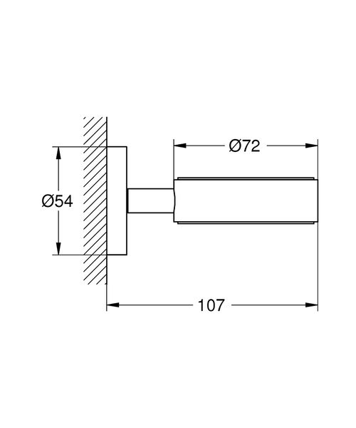 Тримач для аксесуарів Grohe Essentials New 40369DL1 40369DL1 фото