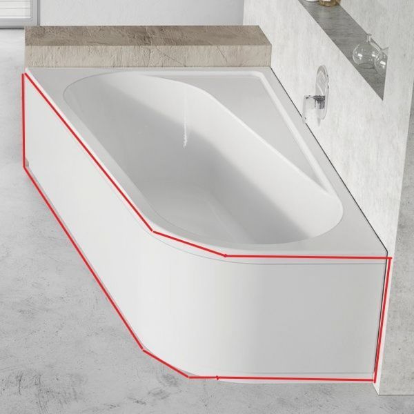 Панель для ванной Ravak Chrome 170x105 R CZA4100A00 фото