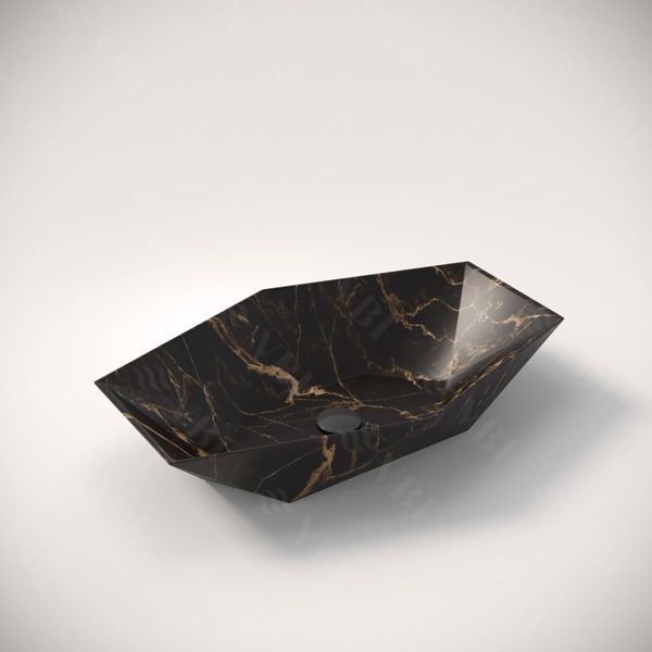 Умивальник (раковина) VBI VENEZIA S MARBLE MATT накладний VBI-012403 фото