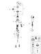 Смеситель для раковины с гигиеническим душем Grohe Get 23238000 23238000 фото 3