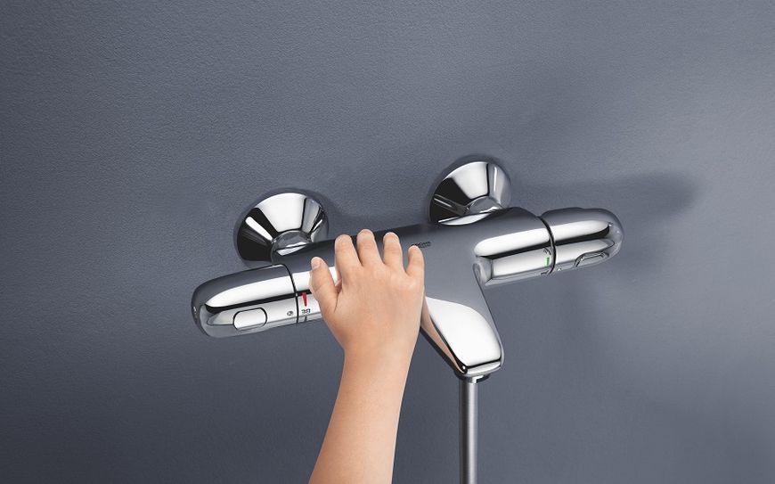 Термостат для ванни 1/2 "Grohe Grohtherm 1000 New, настінний монтаж 34155003 фото