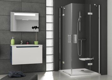 Душевая кабина Ravak SMSRV 4 80, Хром TRANSPARENT 1SV44A00Z1 фото