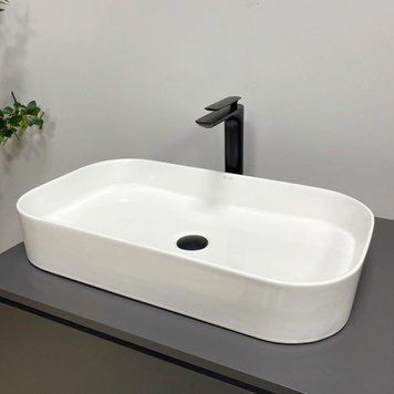 Умивальник (раковина) VBI VESTONE 65 WHITE накладний VBI-017002 фото