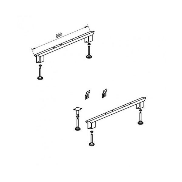 Ніжки для ванни PKK 800 795100 фото