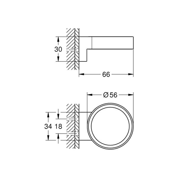 Тримач для аксесуарів Grohe Selection 41027000 41027000 фото