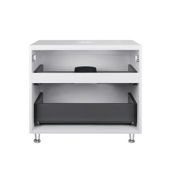 Тумба напольная Qtap Tern 800х616х469 White со столешницей QT1780TNL801W SD00045071 фото