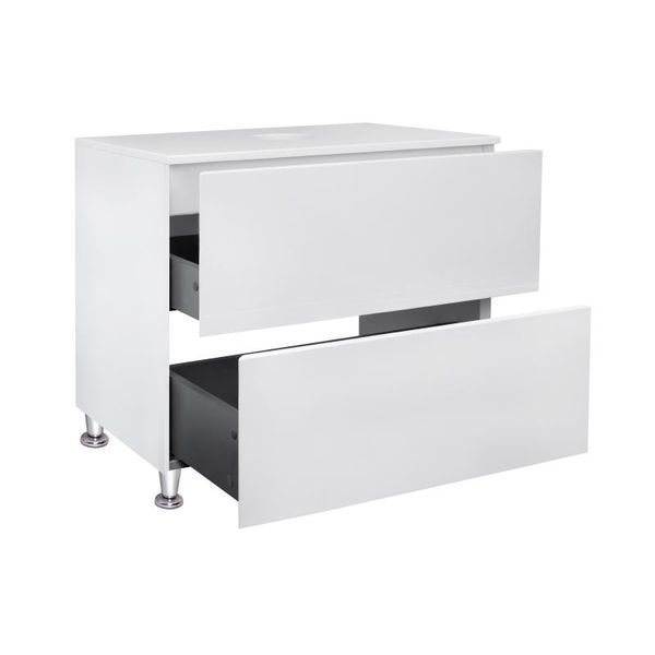 Тумба напольная Qtap Tern 800х616х469 White со столешницей QT1780TNL801W SD00045071 фото