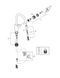 Смеситель для кухни с выдвижным изливом Grohe Feel 32671002 32671002 фото 4