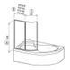 Штора для ванны Ravak VSK2 ROSA 170 L/R Белый TRANSPARENT 76LB0100Z1 фото 2