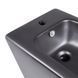 Биде напольное Qtap Robin 565x360x405 Matt black QT13442141CMB SD00043834 фото 3