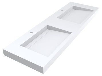 Умывальник на тумбу MIRAGGIO AGNESS 14*150,5*47,9 Mirasoft Белый 0001060 0001060 фото
