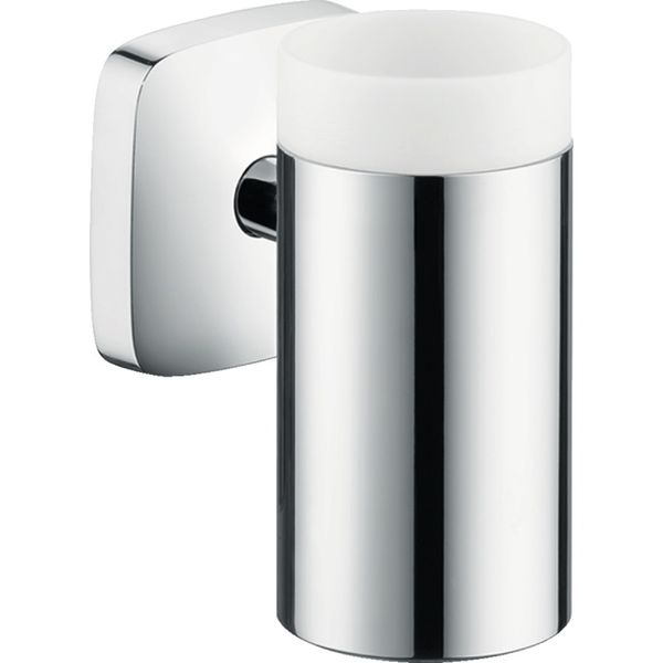 Склянка для зубних щіток, Hansgrohe PuraVida, хром (41504000) 41504000 фото