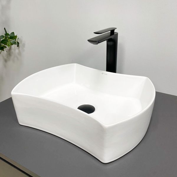 Умивальник (раковина) VBI TALONE WHITE накладний VBI-017400 фото