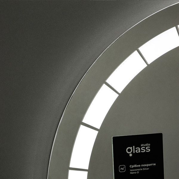 Дзеркало StudioGlass ANNETTE з підсвіткою кругле 110032 фото