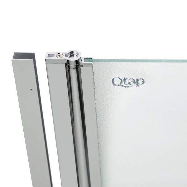 Шторка для ванны Qtap Standard SD00039718 75х130 стекло матовое (левая) SD00039718 фото