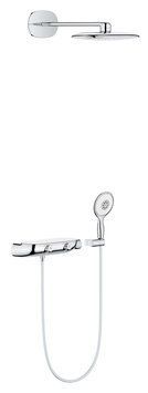 Душевая система с термостатом полускрытого монтажа Grohe Rainshower SmartControl 26446000 26446000 фото