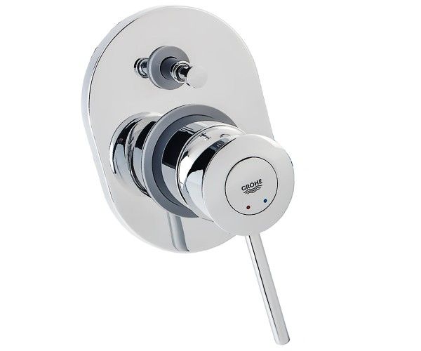 Змішувач прихованого монтажу для ванни Grohe BauClassic, одноважільний 29047000 фото