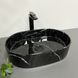 Умывальник (раковина) VBI VERONA 50 BLACK MARMO накладной VBI-011314 фото 3