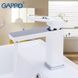 Змішувач для умивальника GAPPO G1017-8, білий/хром G1017-8 фото 3