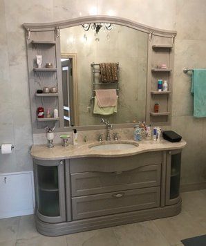 Тумба під умивальник Magic Room індивідуальна робота 160 см mgr146 фото
