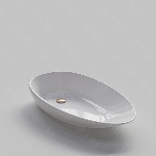 Умывальник (раковина) VBI TRENTO 75 WHITE накладной VBI-011903 фото