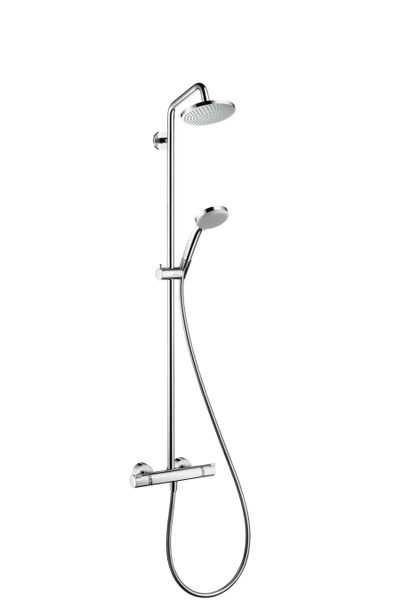 Душова система з термостатом Hansgrohe Croma 160 Showerpipe 27135000 фото