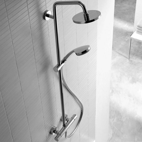 Душова система з термостатом Hansgrohe Croma 160 Showerpipe 27135000 фото