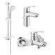 Комплект змішувачів для ванної кімнати Grohe Eurosmart New UA123238S0 UA123238S0 фото 1
