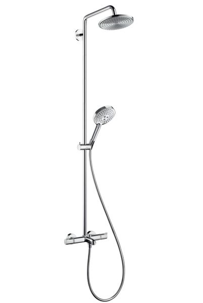 Душова система для ванни з термостатом Hansgrohe Raindance Select S 240 Showerpipe 27117000 фото